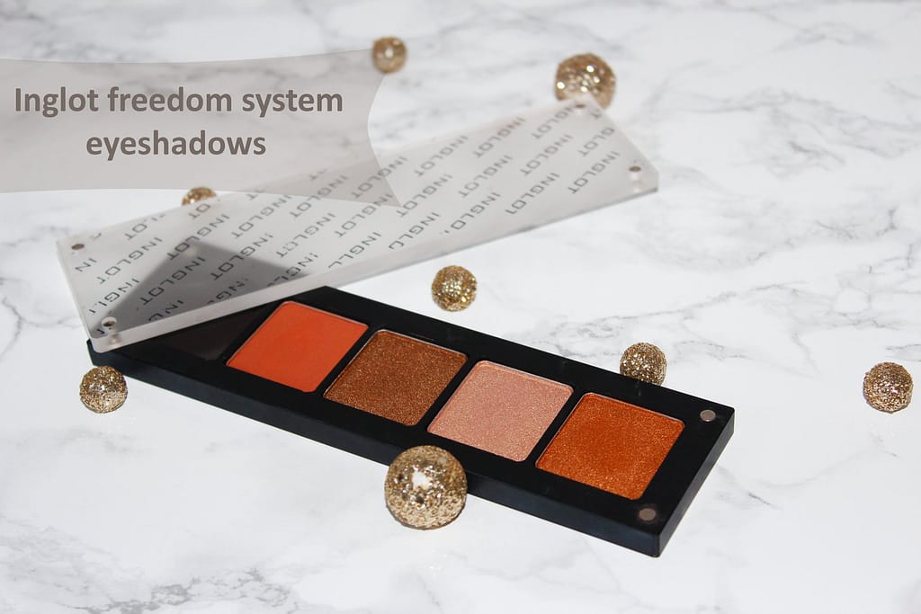 Inglot Freedom System eyeshadow pans | First impressions & swatches on thatseptembermuse.com