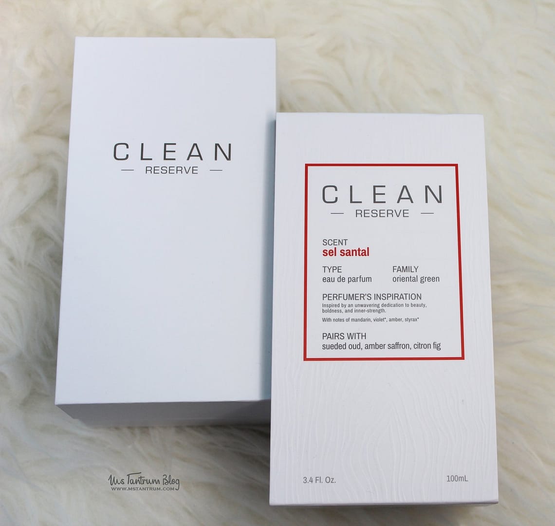 Clean Reserve fragrance review on Ms Tantrum Blog