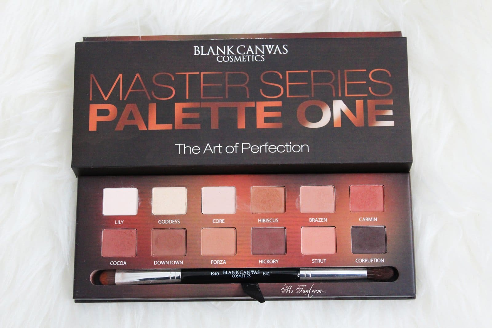 Blank Canvas Cosmetics Master Series Palette One