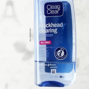 Clean & Clear blackhead cleanser