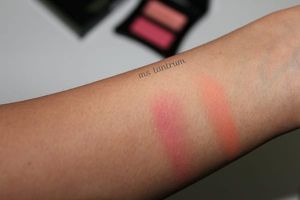 illamasqua blush duo - Lover and hussy with flash