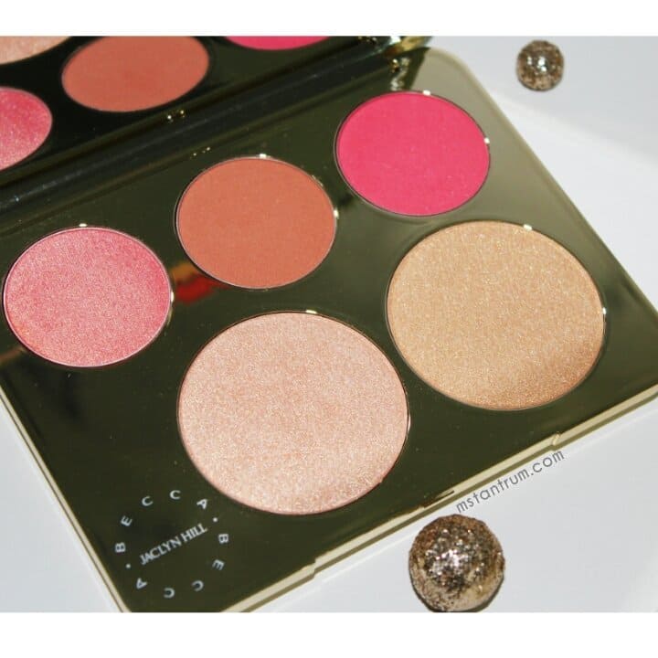 Becca Cosmetics x Jaclyn Hill Champagne Collection Face palette on thatseptembermuse.com