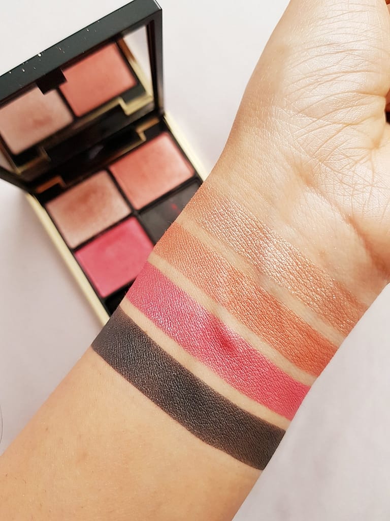 SUQQU Eyeshadow swatches - GLobal summer collection 2019 - Ms Tantrum Blog