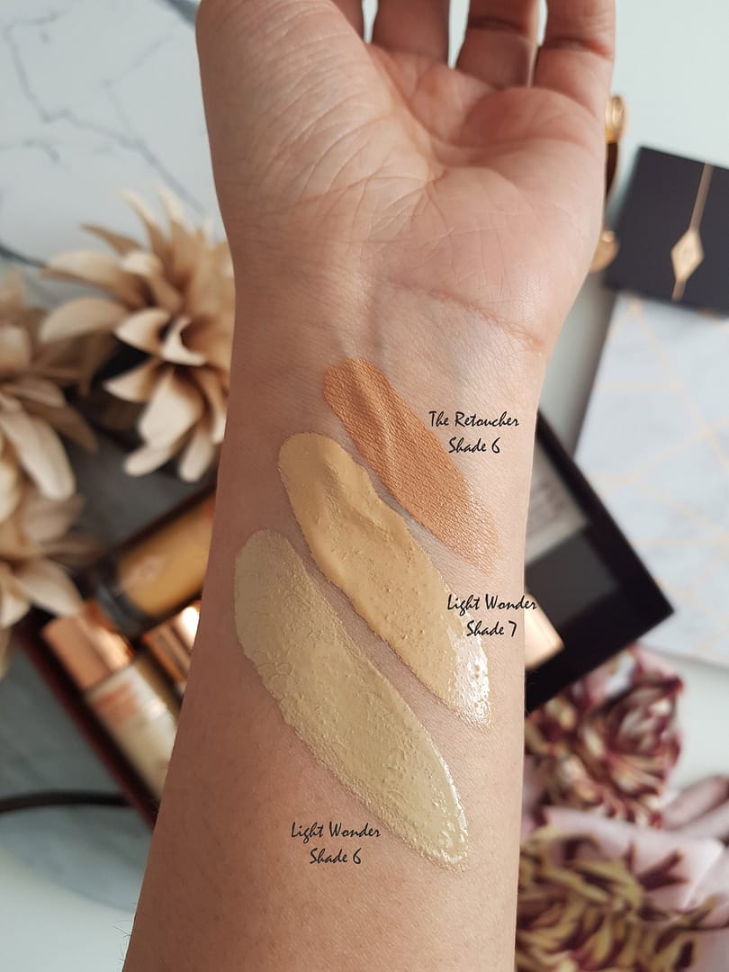 Charlotte Tilbury Swatches